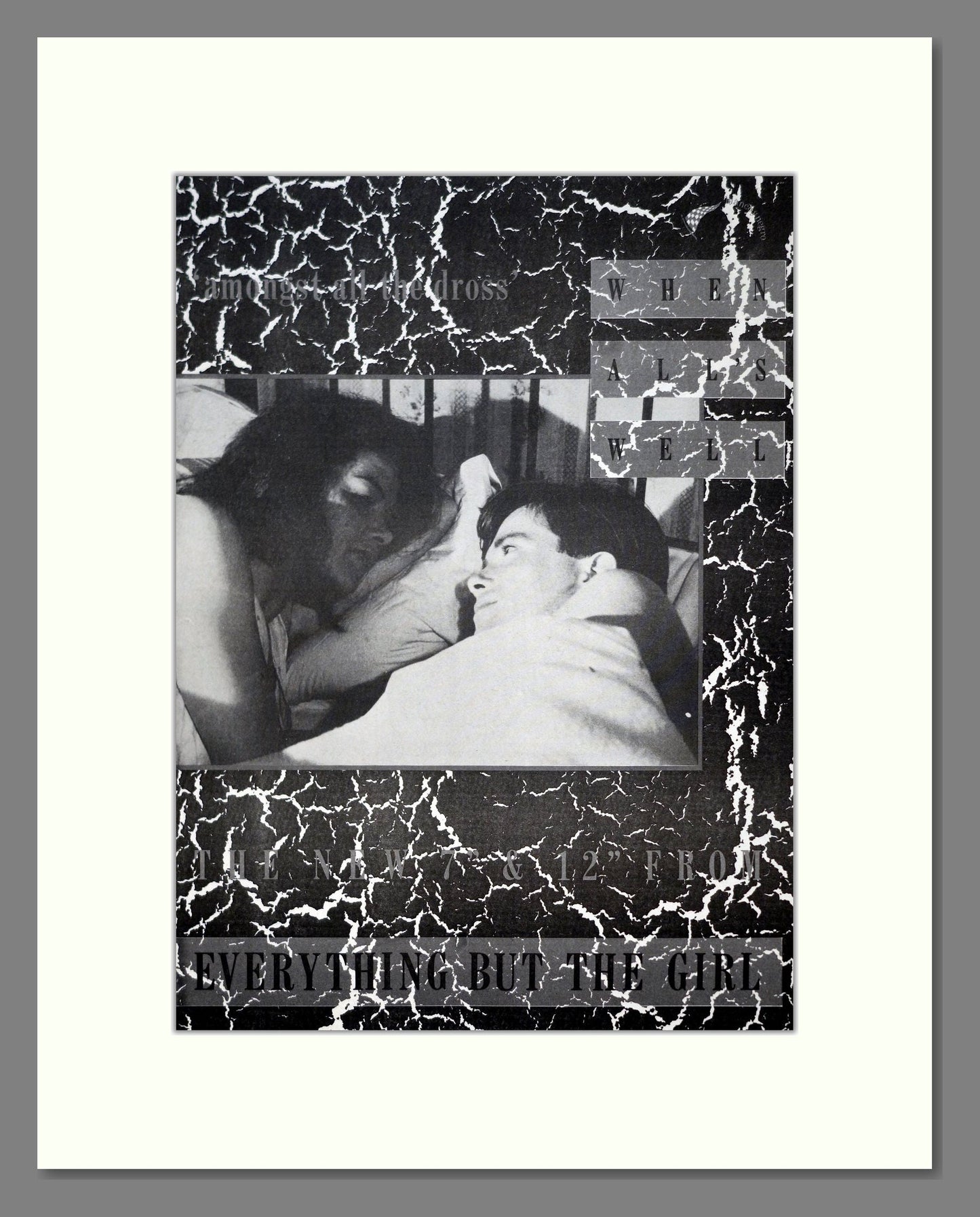 Everything But The Girl - When All's Well. Vintage Advert 1985 (ref AD20903)