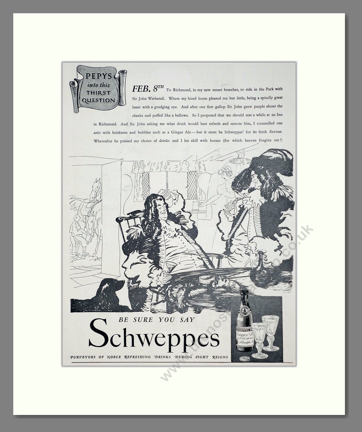 Schweppes - Ginger Ale. Vintage Advert 1938 (ref AD67046)
