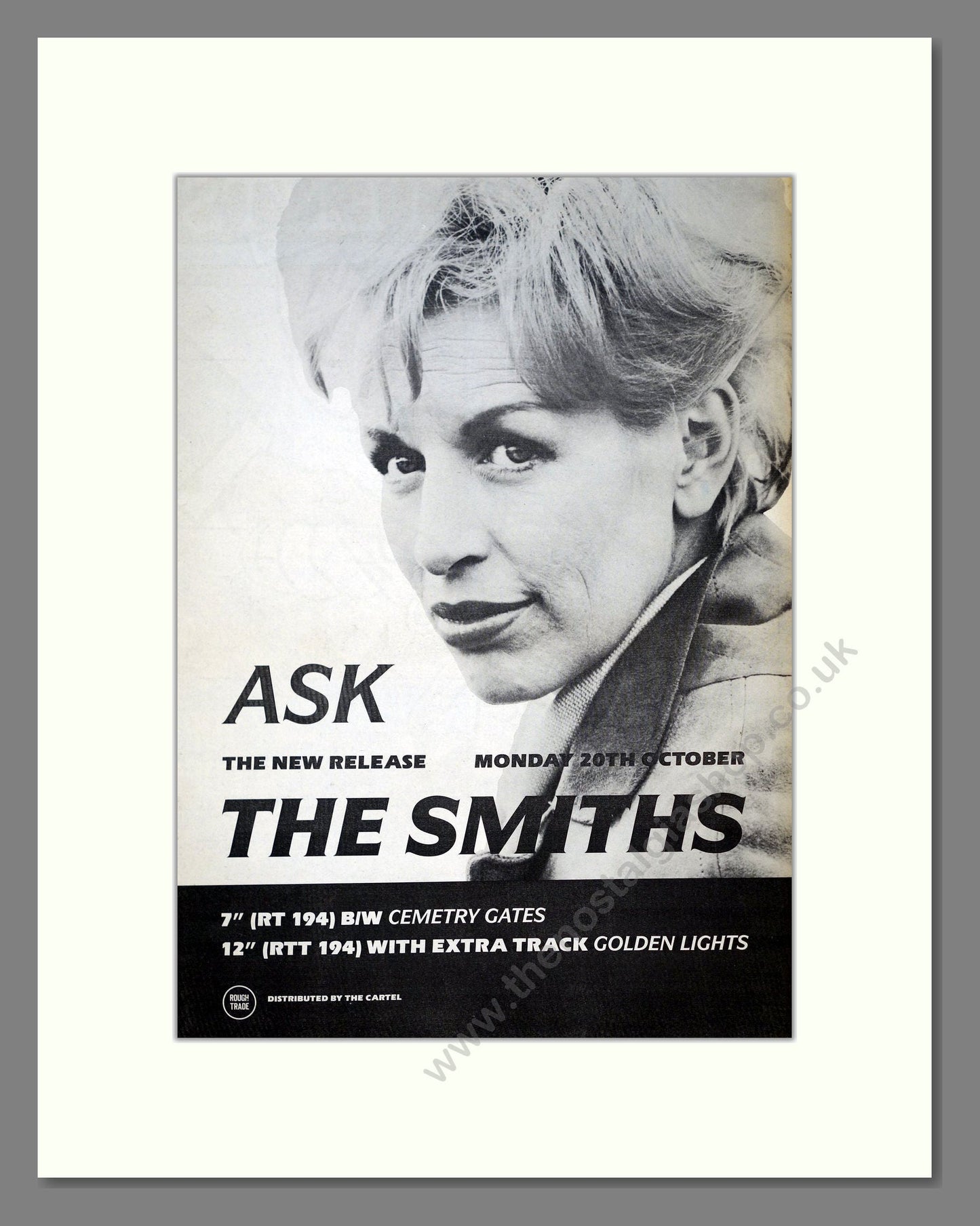 Smiths (The) - Ask. Vintage Advert 1986 (ref AD21070)