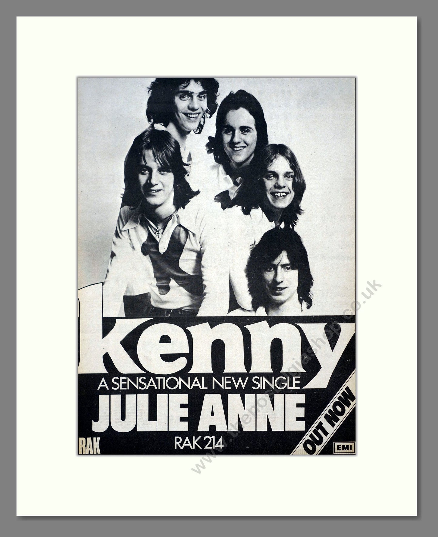 Kenny - Julie Anne. Vintage Advert 1975 (ref AD21168)
