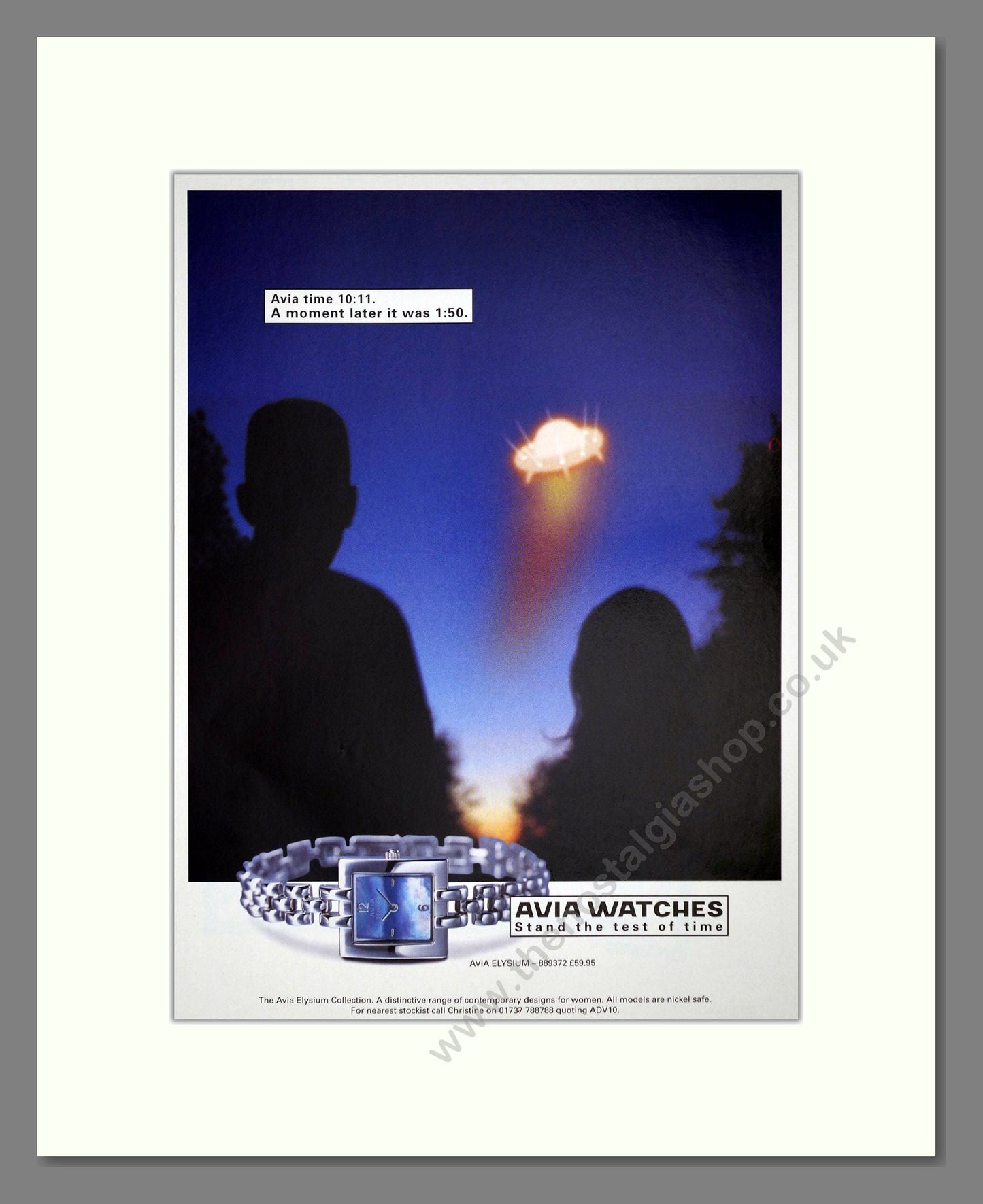 Avia - Elysium. Vintage Advert 1998 (ref AD67519)