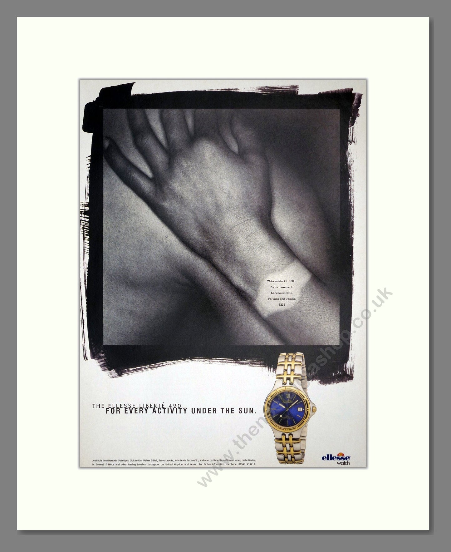 Ellesse - Liberte 420. Vintage Advert 1997 (ref AD67520)