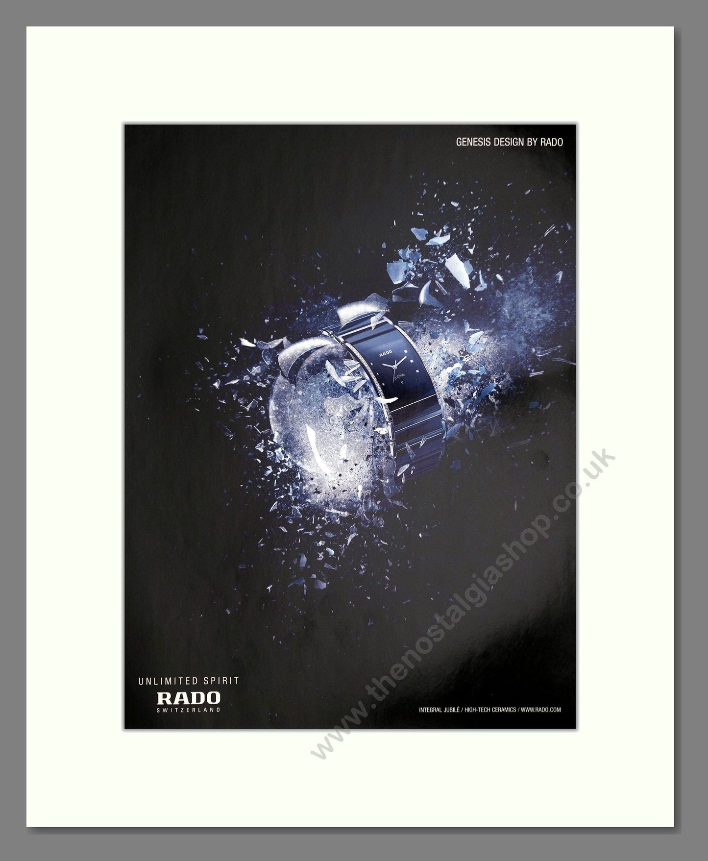 Rado - Genesis. Vintage Advert 2021 (ref AD67565)