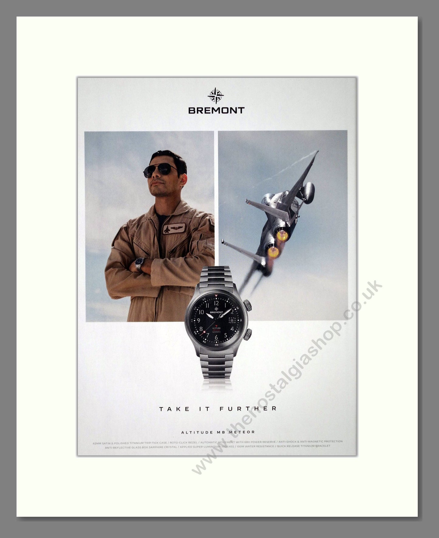 Bremont - Altitude MB Meteor. Vintage Advert 2025 (ref AD67572)