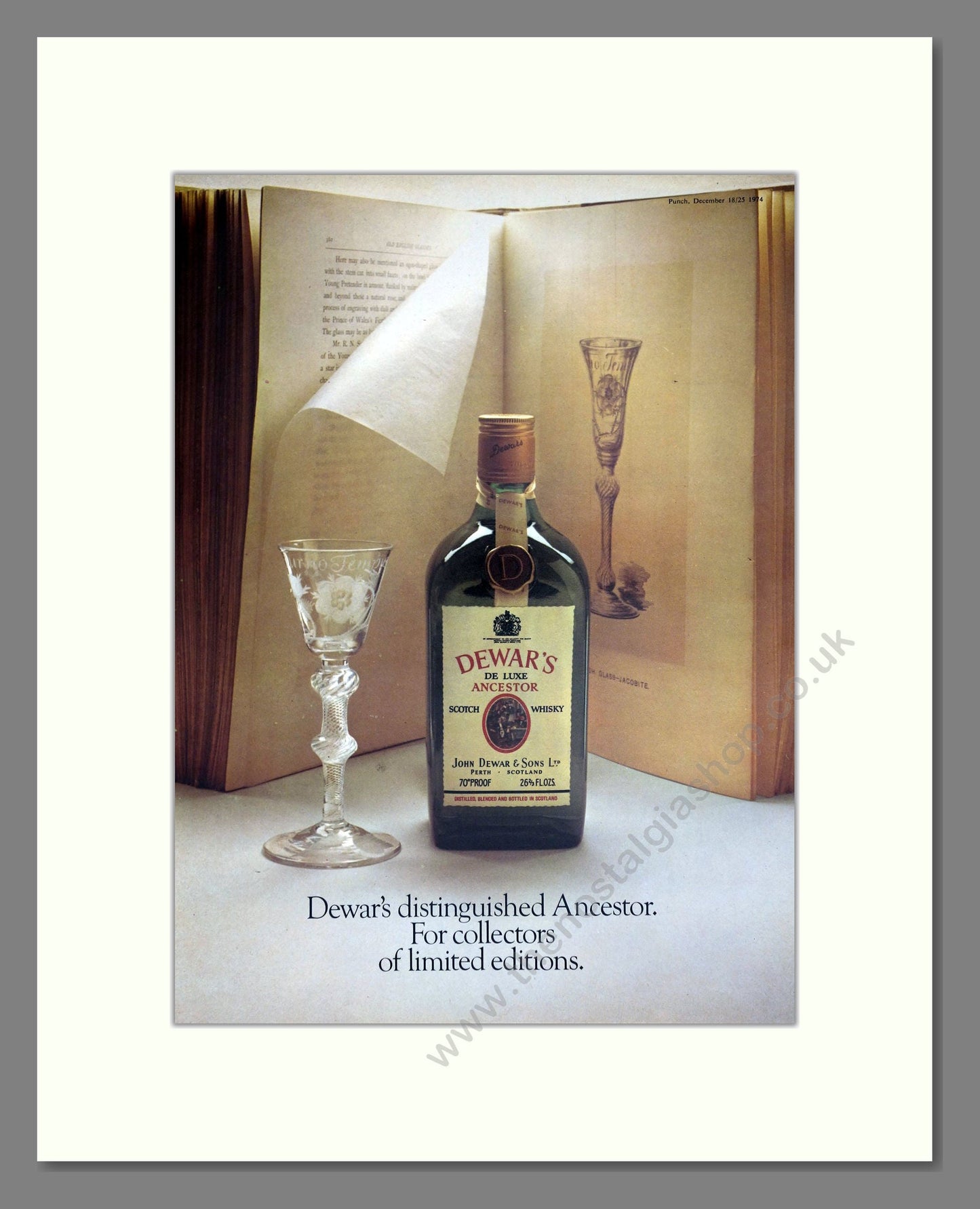 Dewar's - Scotch Whisky. Vintage Advert 1974 (ref AD67605)