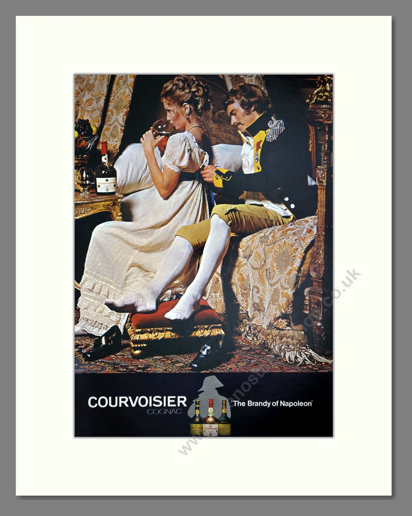 Courvoisier - Brandy / Cognac. Vintage Advert 1971 (ref AD67665)