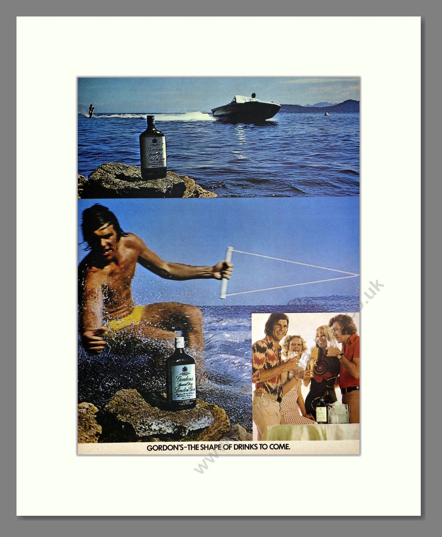 Gordon's - Gin. Vintage Advert 1972 (ref AD67705)