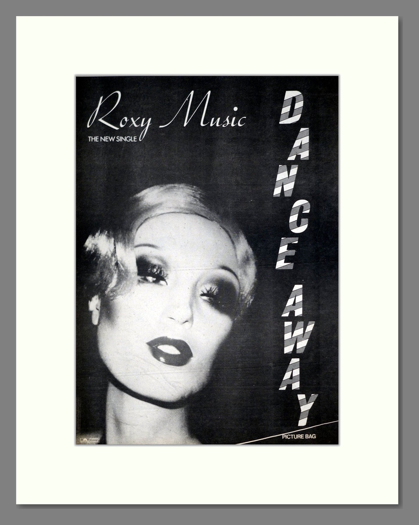 Roxy Music - Dance Away. Vintage Advert 1979 (ref AD21257)