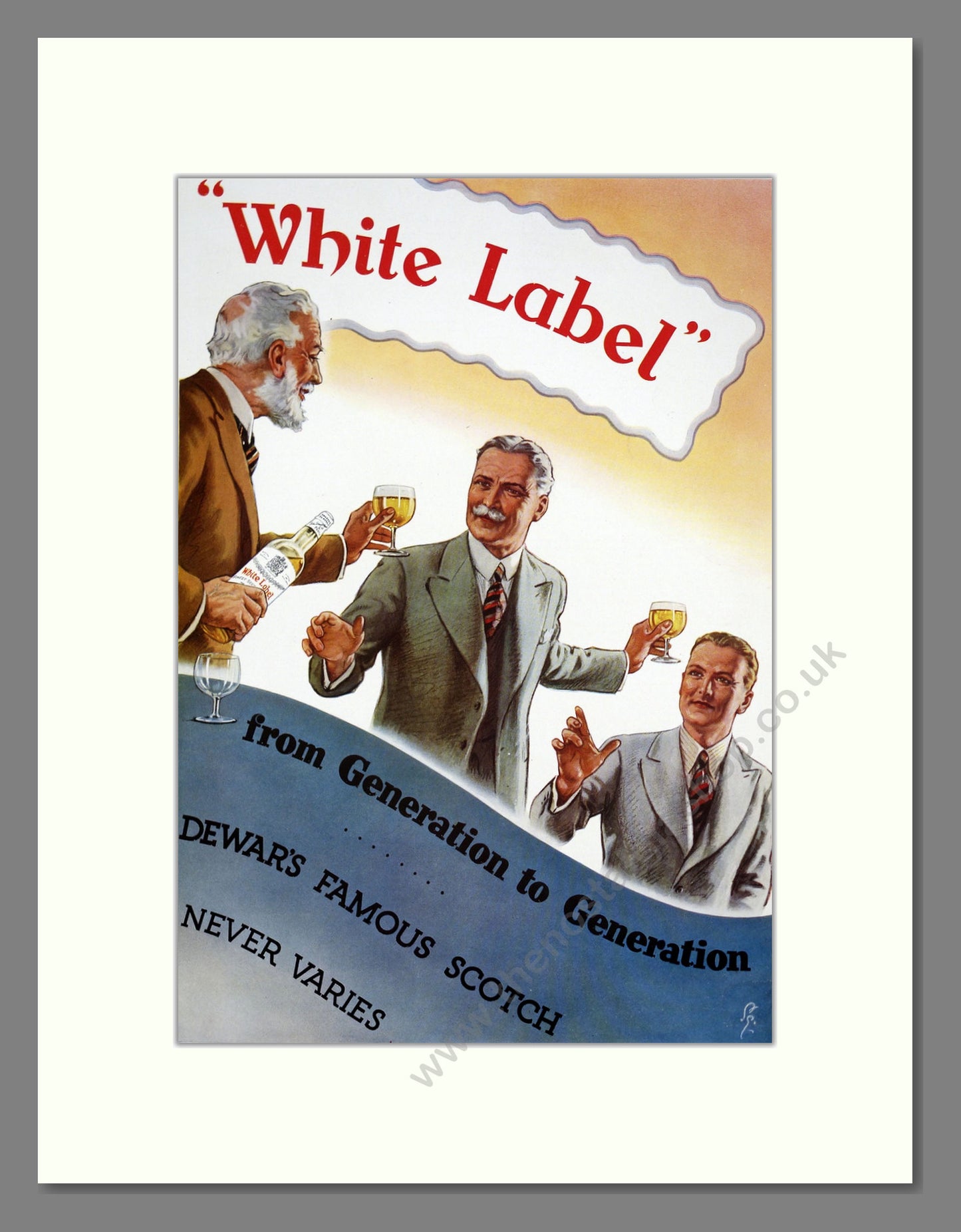Dewar's White Label Scotch Whisky. Original Advert 1938 (ref AD303765)