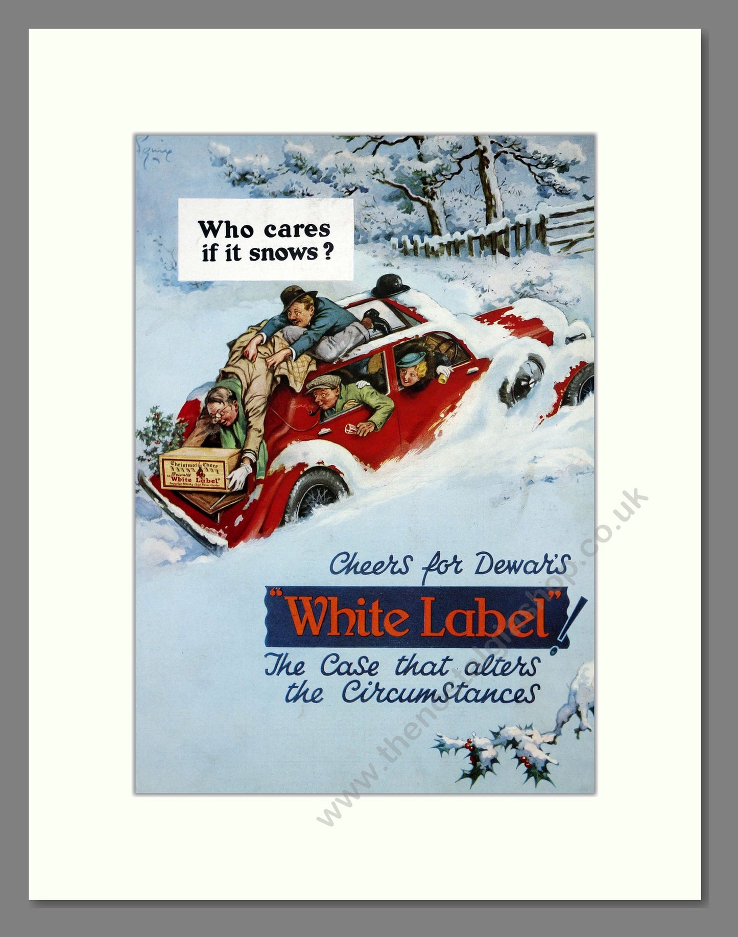 Dewar's White Label Scotch Whisky. Original Advert 1937 (ref AD303766)
