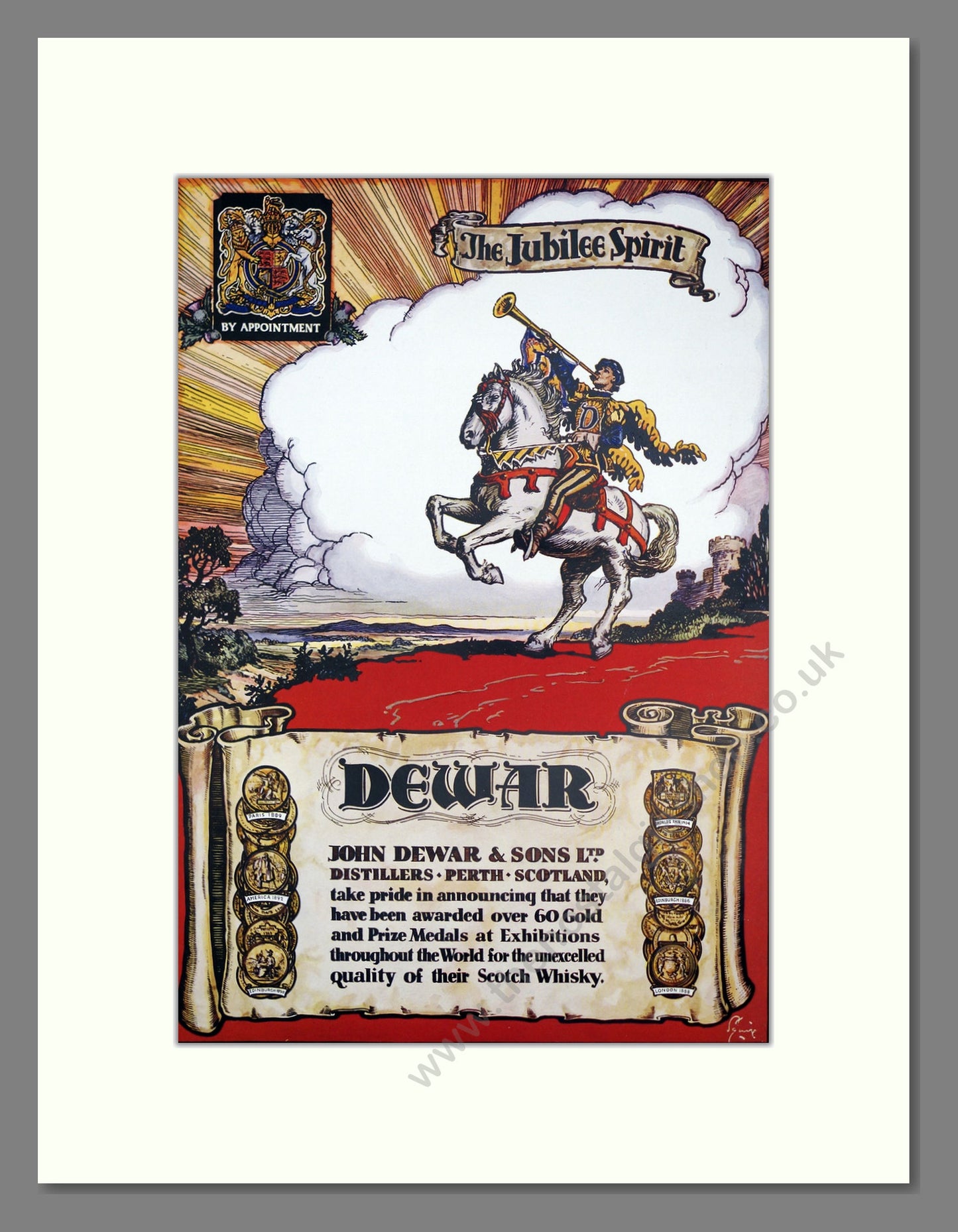 Dewar's White Label Scotch Whisky. Original Advert 1935 (ref AD303774)