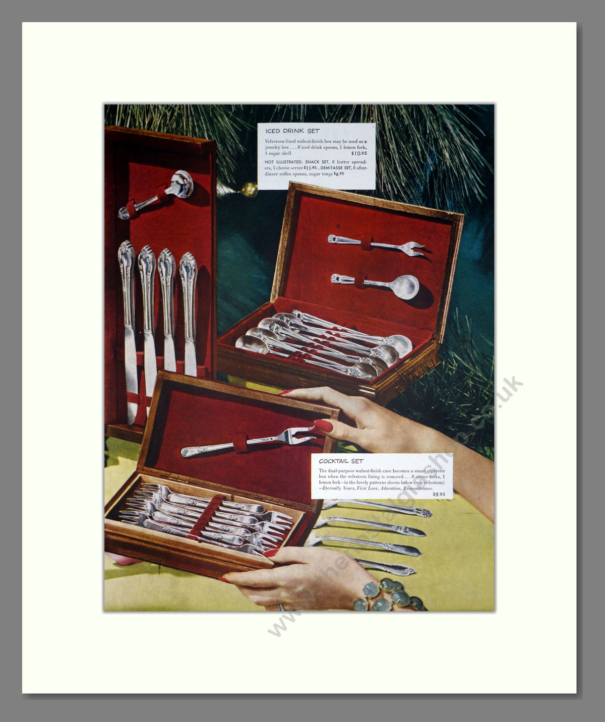 Rogers Bros Silverplate Cutlery since 1847. Original Advert 1949 (ref AD304133)