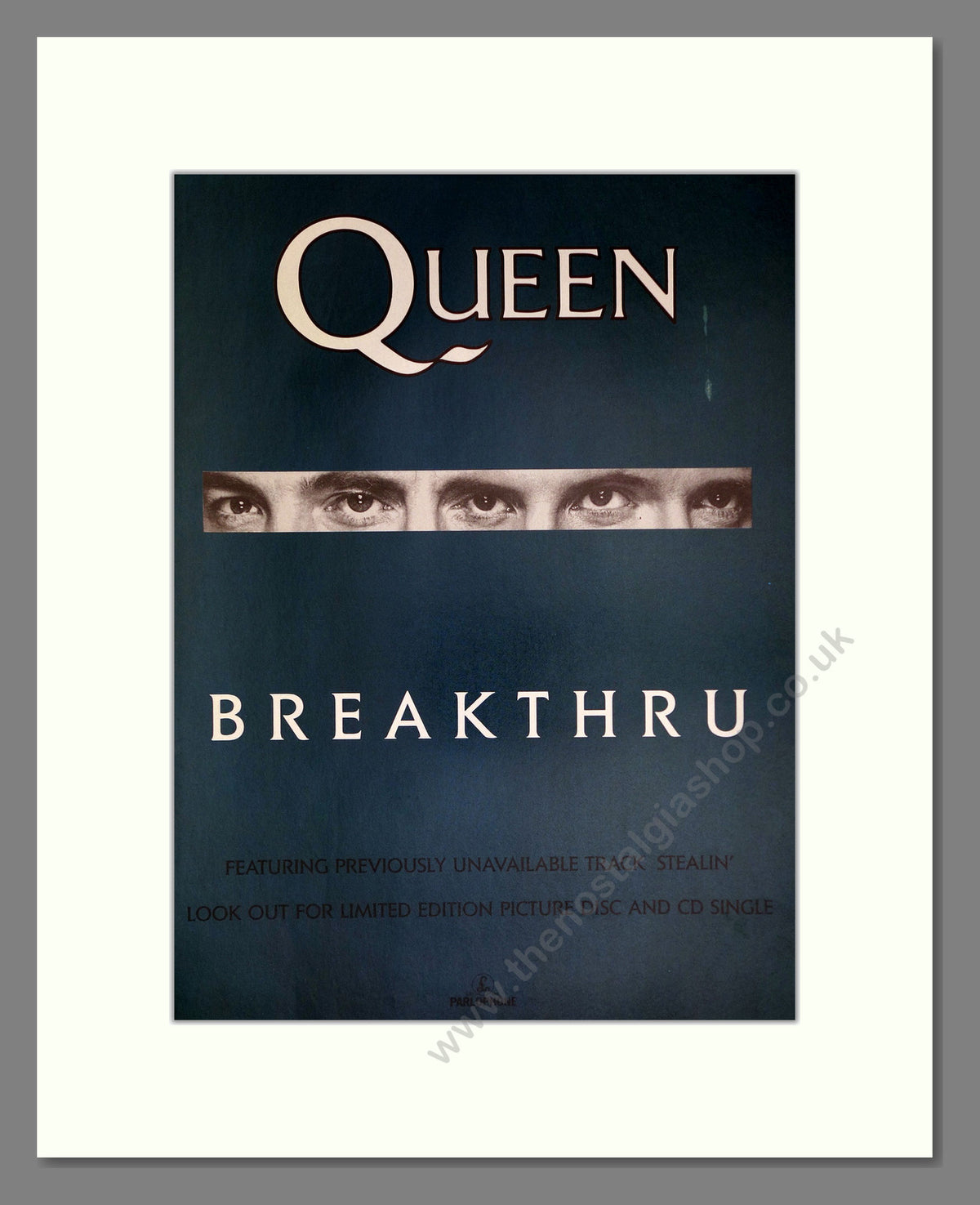 Queen Breakthru. 1989 Original Advert (ref AD69083)