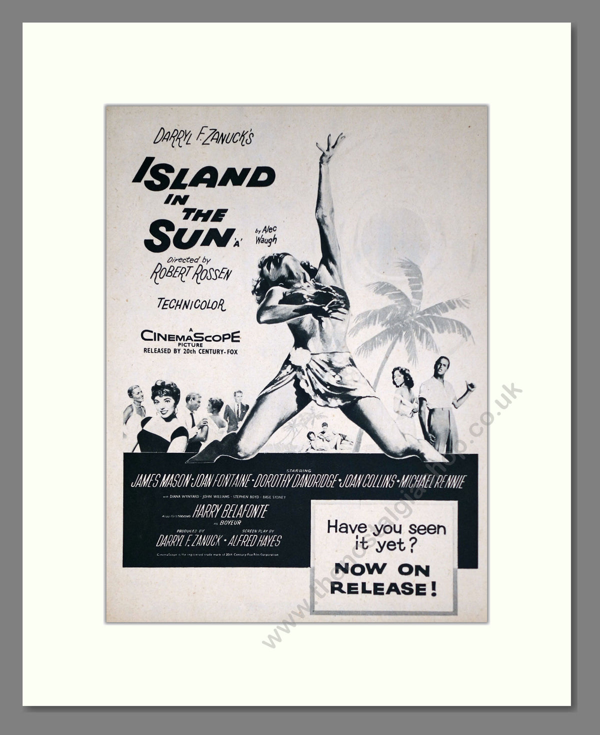 Island In The Sun. Original Advert 1957 (ref AD69102)