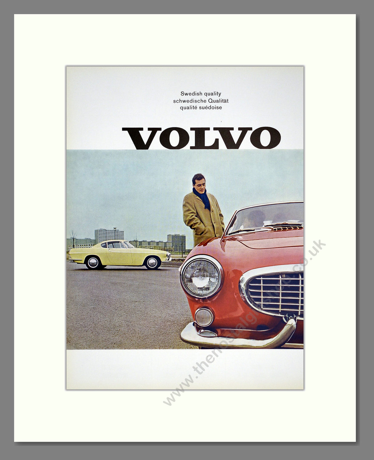 Volvo P1800. Original Advert 1961 (ref AD304186)
