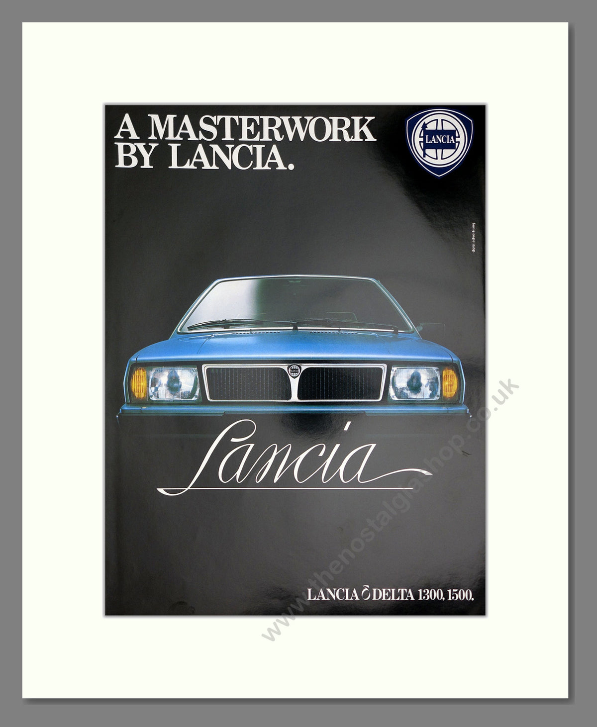 Lancia Delta 1300, 1500. Original Advert 1980 (ref AD304229)