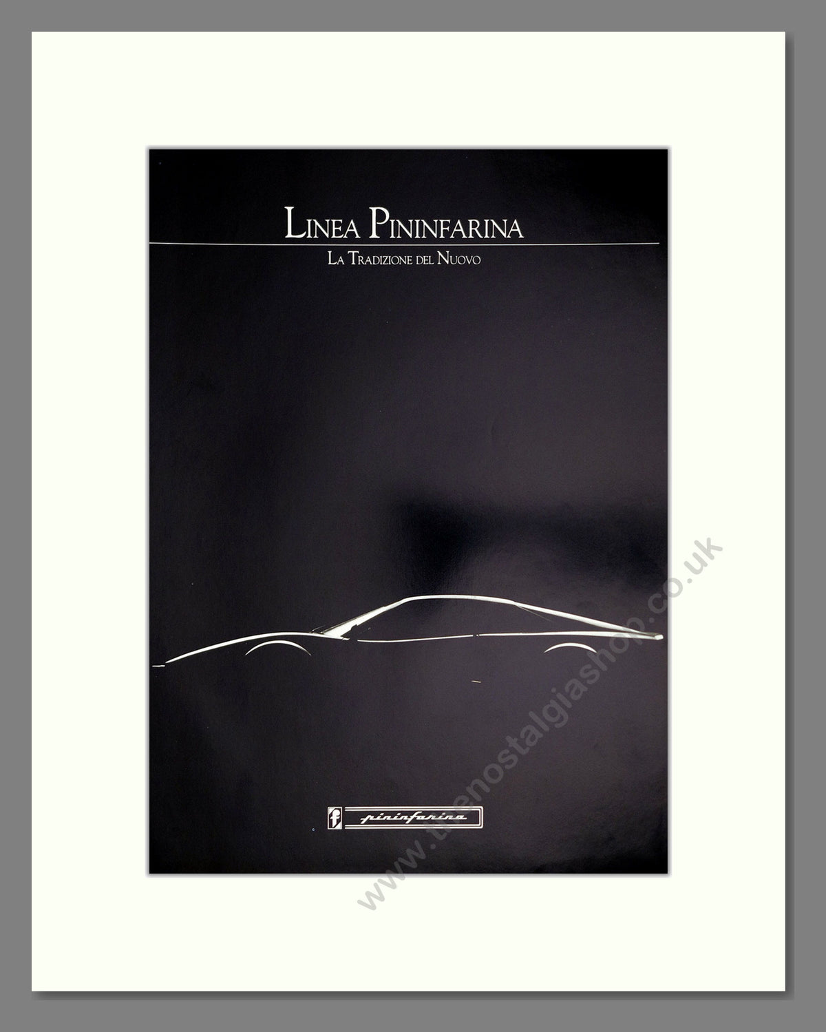 Pininfarina. Original Advert 1989 (ref AD304240)