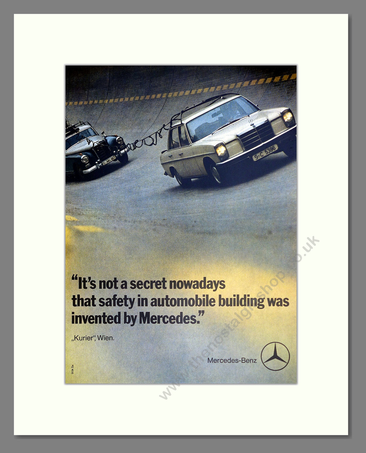 Mercedes-Benz. Original Advert 1971 (ref AD304249)