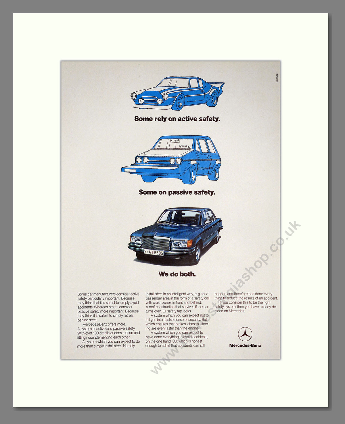 Mercedes-Benz. Original Advert 1976 (ref AD304254)