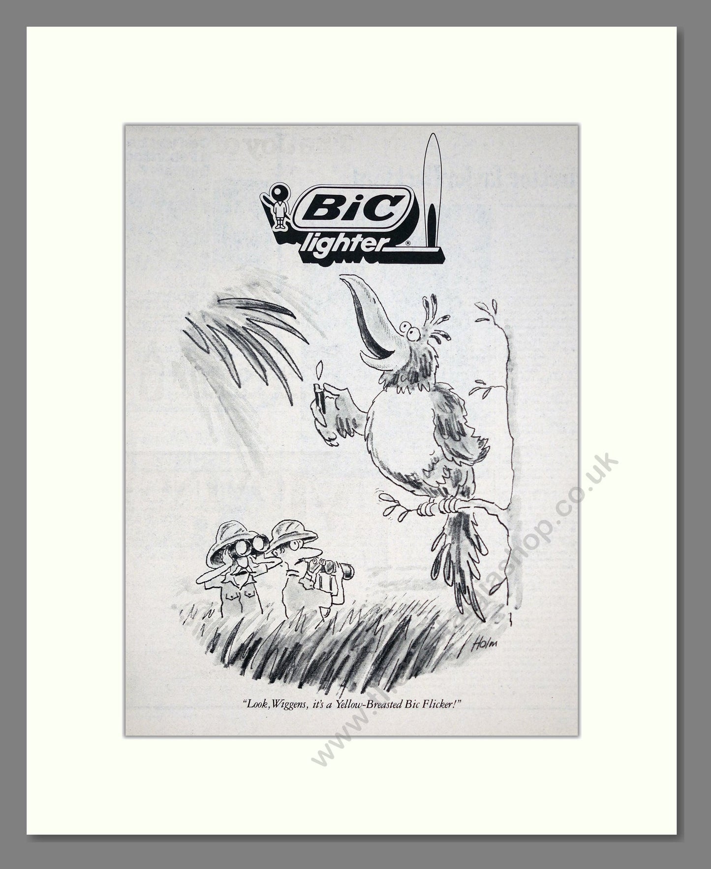 Bic - Cigarette Lighters. Vintage Advert 1982 (ref AD303703)