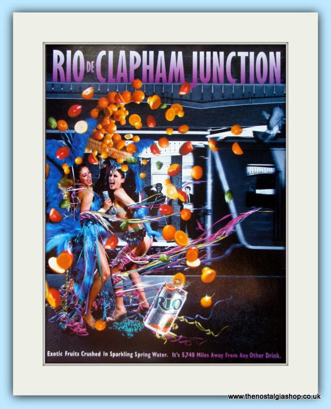 Rio Tropical Drink. Original Advert 1997 (ref AD4807)