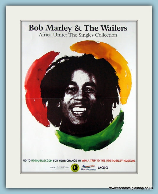 Bob Marley & The Wailers Africa Unite Double Original Music Advert 2005 (ref AD3507)