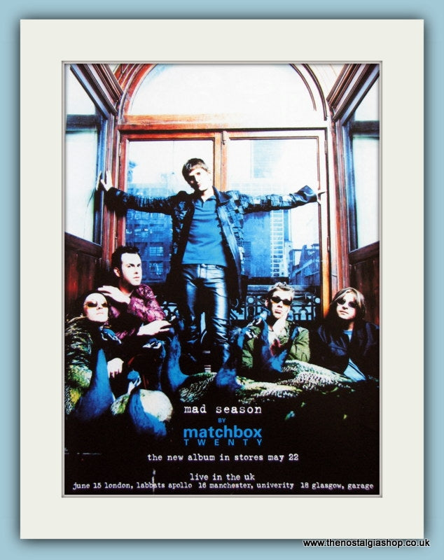 MatchboxTwenty Mad Season 2000 Original Advert (ref AD2894)