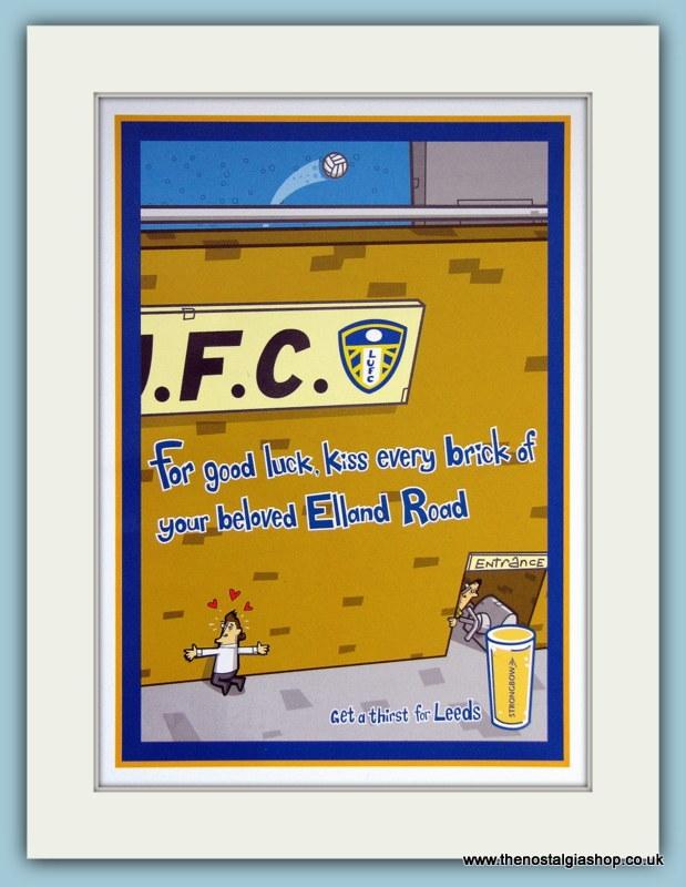 Leeds United Set of 3 Original Adverts 2002 (ref AD3684)
