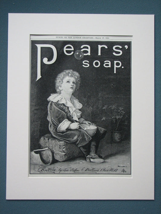 Pears Soap 1915 Original advert (ref AD815)