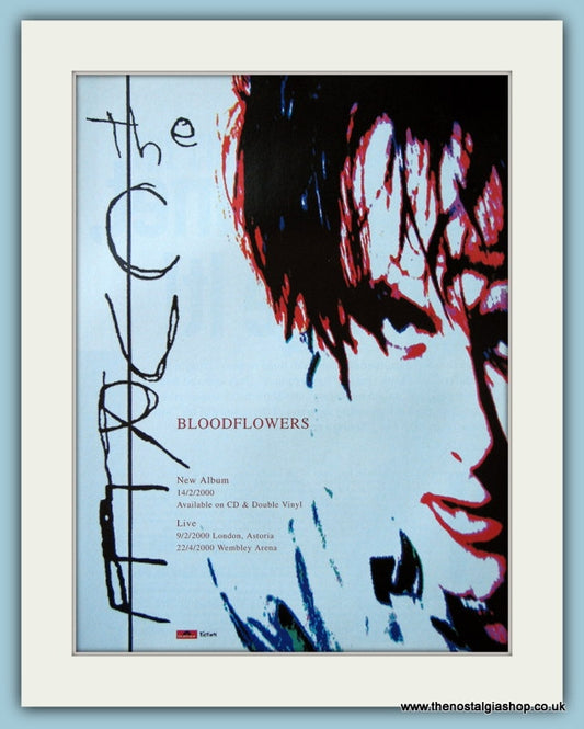 The Cure Bloodflowers Original Advert 2000 (ref AD4118)