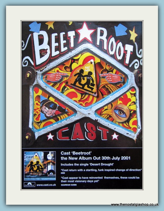 Cast, Beetroot 2001 Original Advert (ref AD4131)