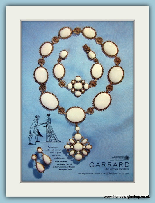 Garrard Jewellers Original Advert 1973 (ref AD6239)