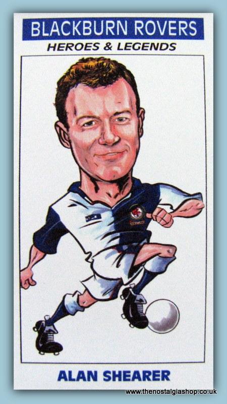 Blackburn Rovers Heroes and Legends Football Card Set