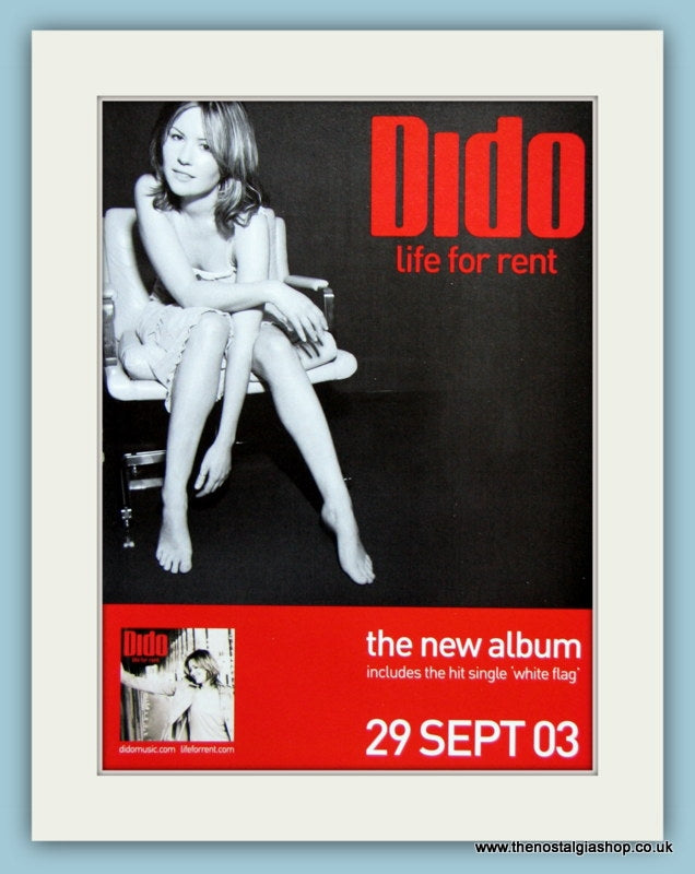Dido- Life For Rent 2003 Original Advert (ref AD2897)