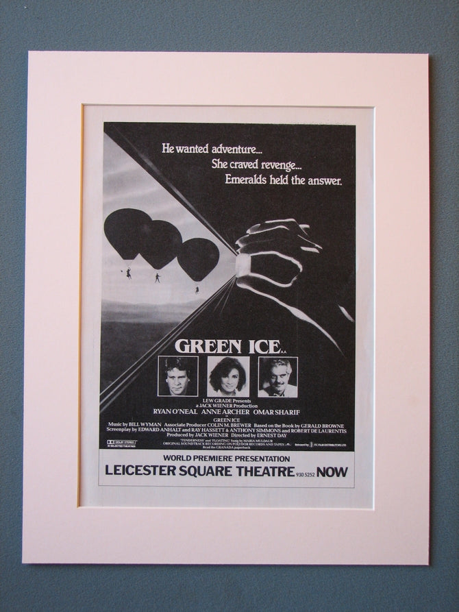 Green Ice Original Advert (ref AD475)