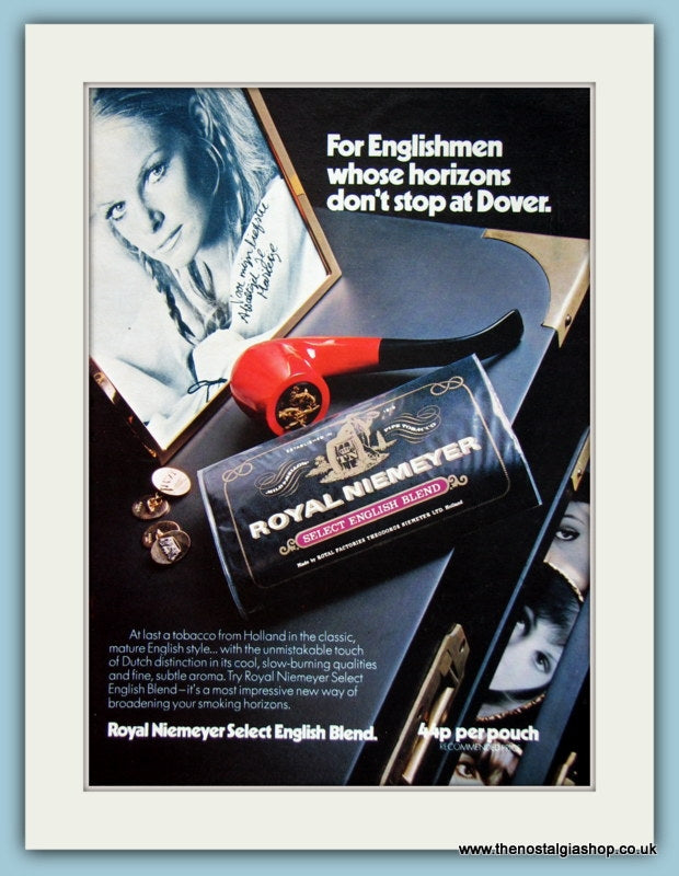 Royal Niemeyer Tobacco Original Advert From 1972 (ref AD6025)