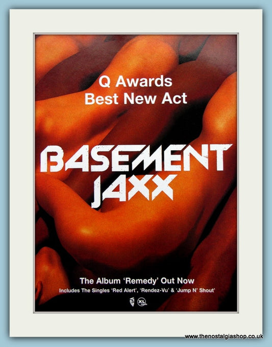 Basement Jaxx Remedy Original Music Advert 2000 (ref AD3577)