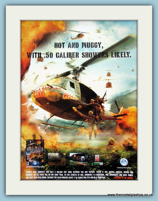 Battlefield Vietnam Original Advert 2004 (ref AD3960)