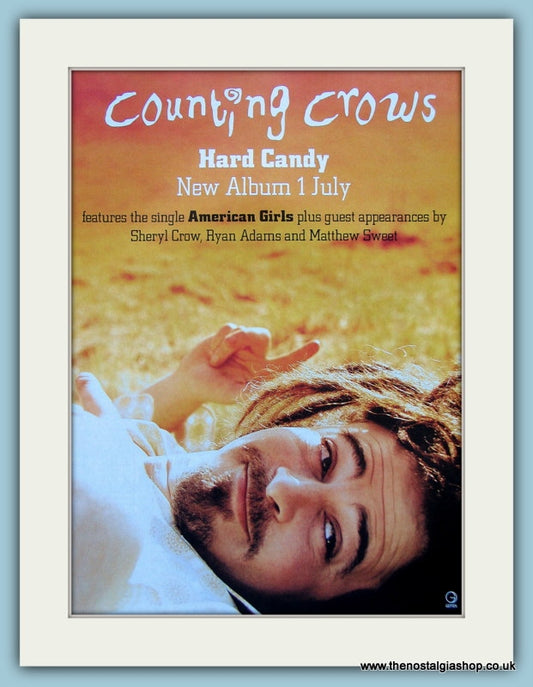 Counting Crows Hard Candy Original Advert 2002 (ref AD4065)