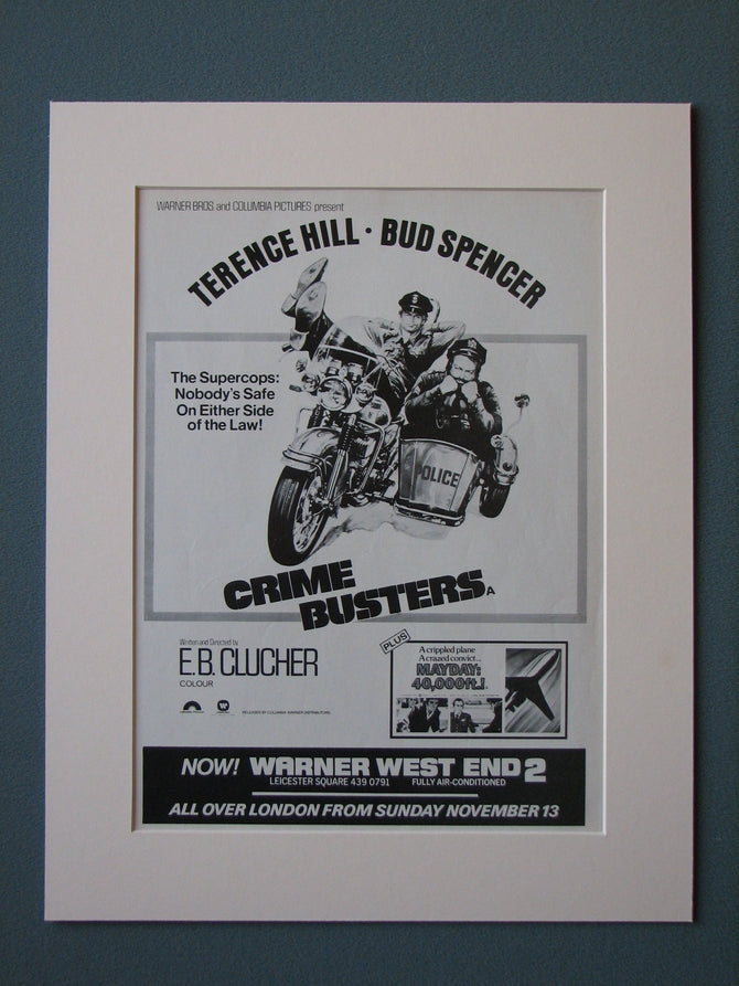 Crime Busters 1977 Original advert (ref AD445)
