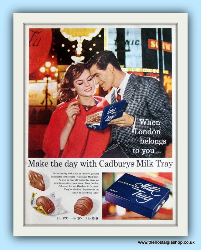 Cadburys Milk Tray Original Advert 1961 (ref AD8065)