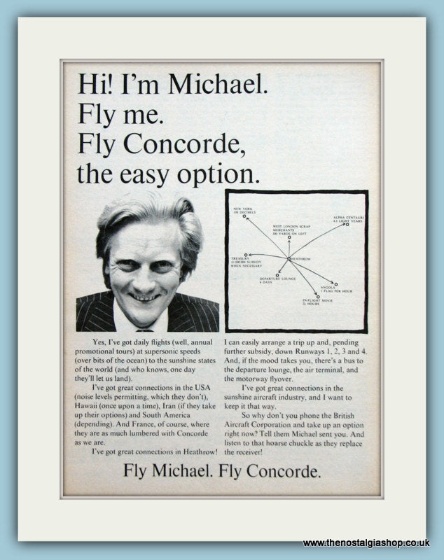 Concorde Original Advert 1973 (ref AD2157)