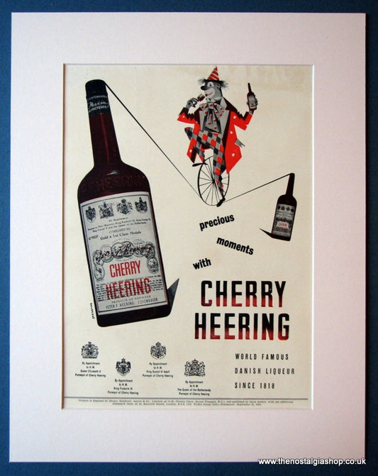 Cherry Heering Liqueur 1955 Original Advert (ref AD1151)