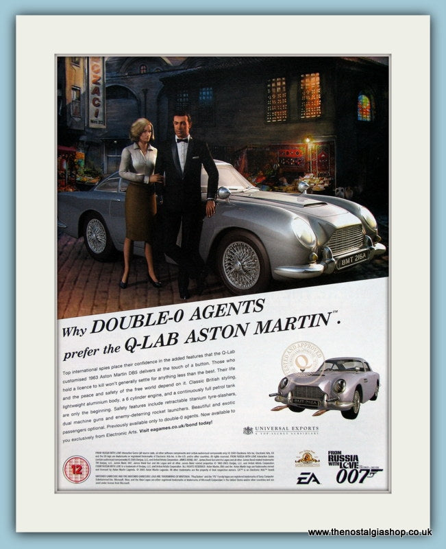 007 From Russia With Love Computer Game Original Advert 2006 (ref AD3996)