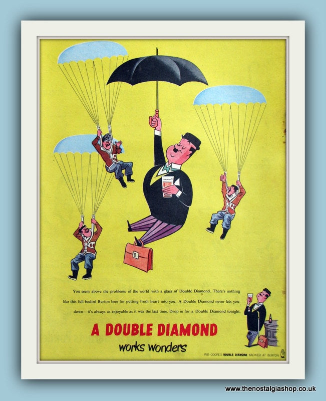 Double Diamond Beer Original Advert 1953 (ref AD8078)