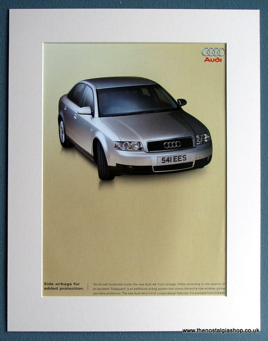 Audi A4 2001 Original Advert (ref AD1750)