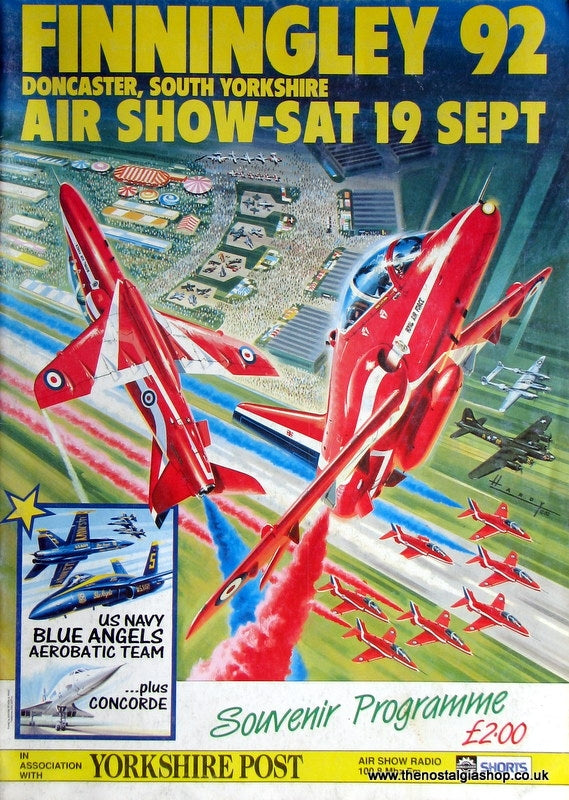 Finningley 92 Souvenir Programme. (ref B81)