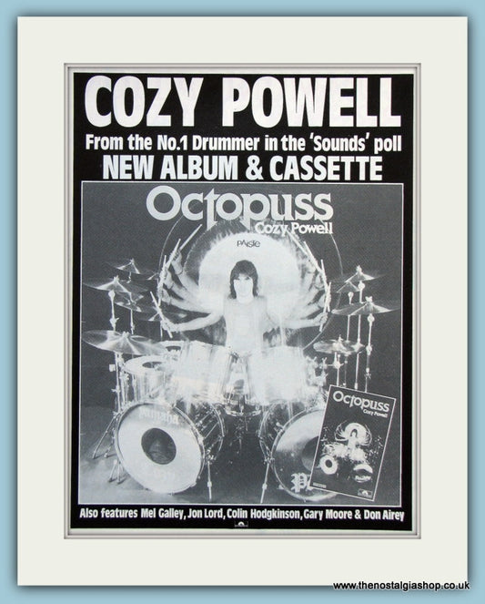 Cozy Powell Octopuss Original Music Advert 1983 (ref AD3788)