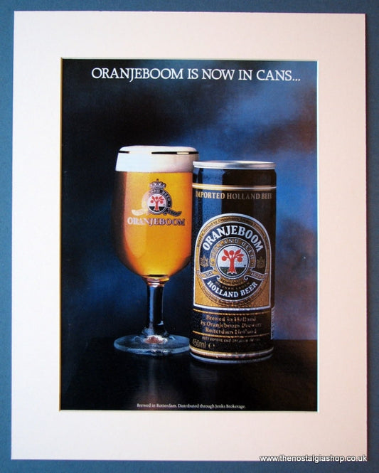 Oranjeboom Beer 1984 Original Advert (ref AD1155)