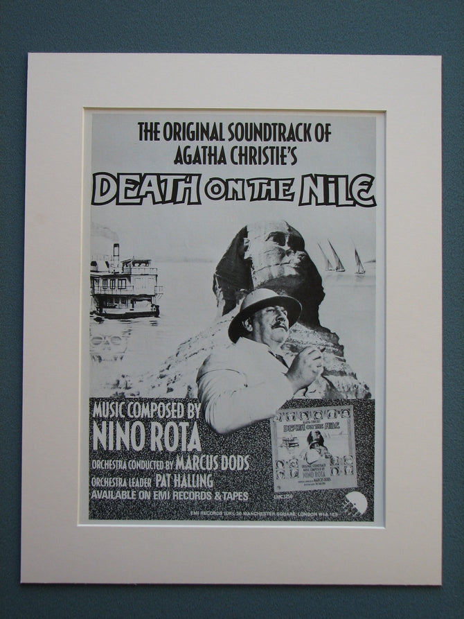 Death on the Nile 1978 Original advert (ref AD707)